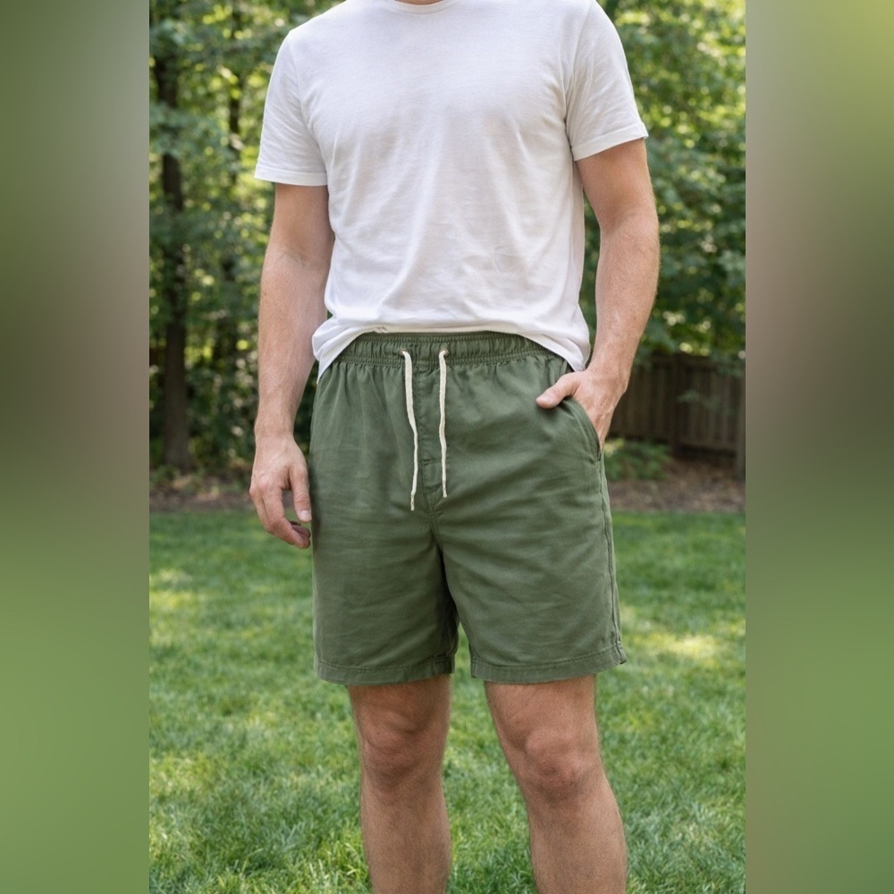 Fair Harbor Green Drawstring Shorts Size Xxxl
